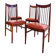 Rosewood chair and leather model 422 by Arne Vodder