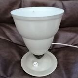 Modernist art deco aluminum cutting lamp