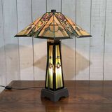 Modern Tiffany style lamp with Art Deco decor