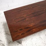 Scandinavian dining table, Rio rosewood, vintage design