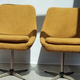 Pair of space age swivel chairs 70s