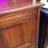 Cherry wood support cabinet