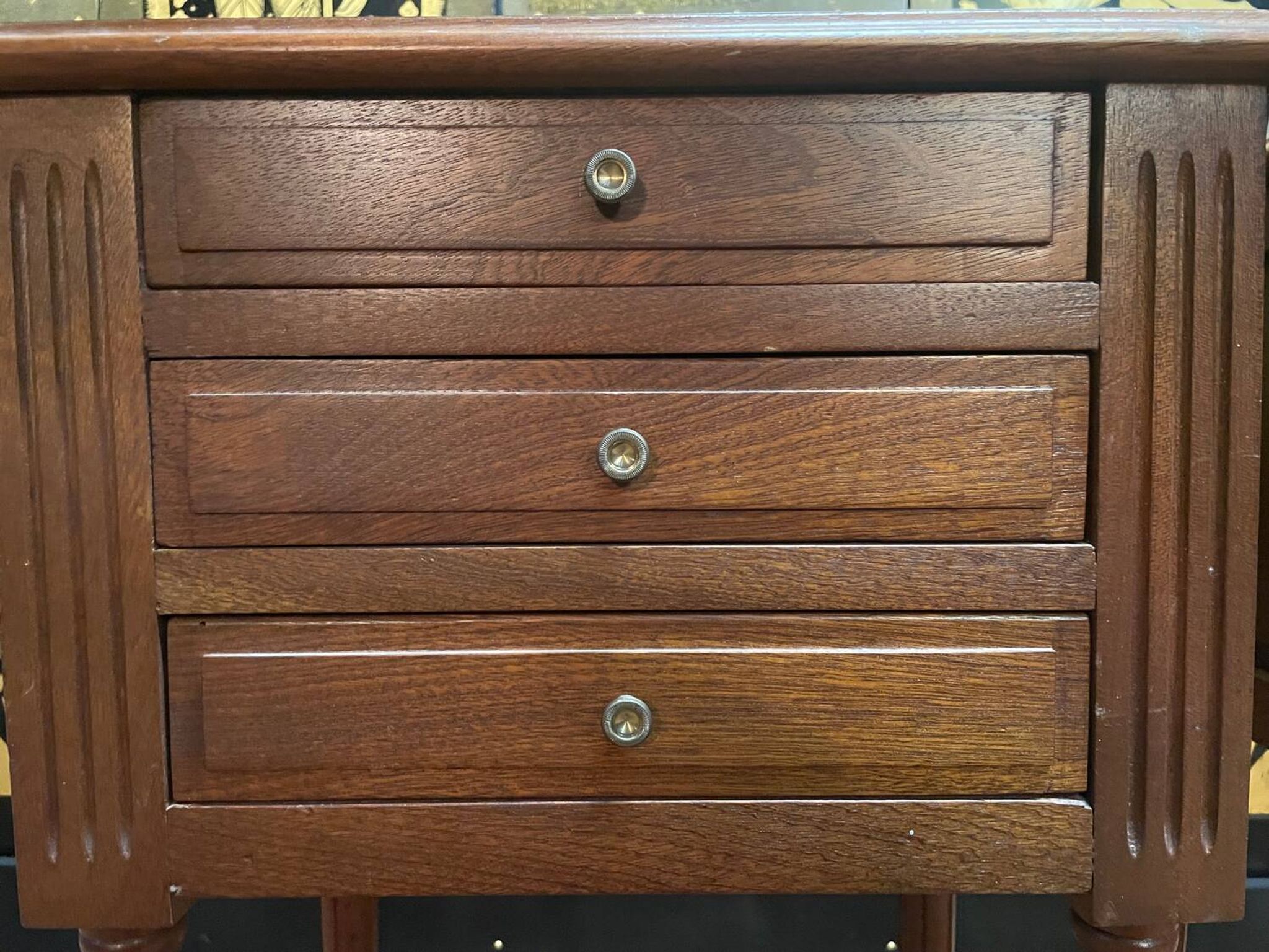 Pair of Art Deco style bedside tables