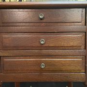 Pair of Art Deco style bedside tables