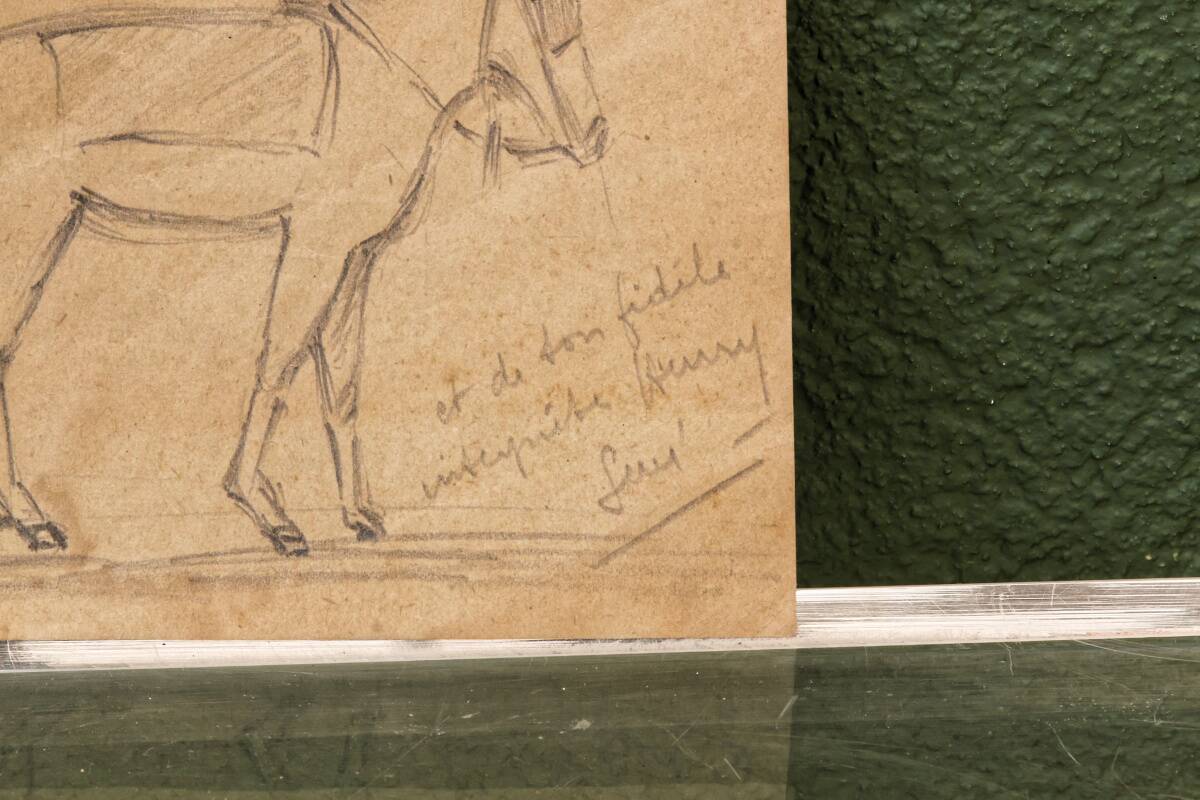 Workshop background, Henry Sené (1889-1961)