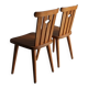 2 solid pine chairs | Göran Malmvall | Sweden | 1940s