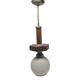 Art Deco pendant lamp, former Czechoslovakia, 1950s