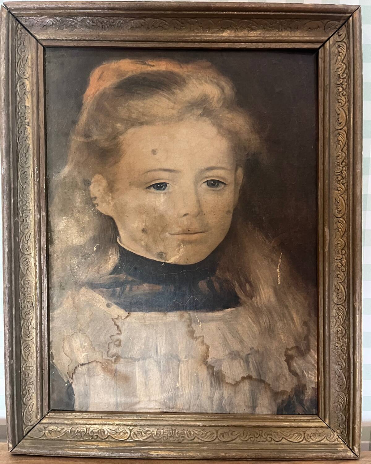 Framed portrait