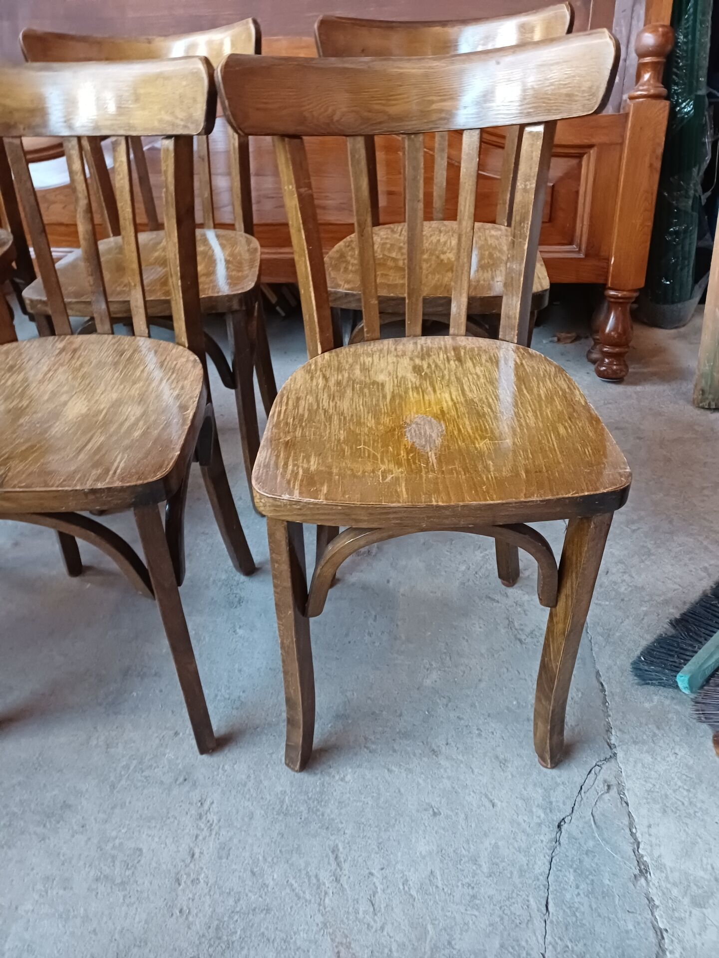 Lot de 6 chaises bistrot 