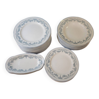 Louis XVI service, Sarreguemines