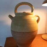 Terracotta goat water jug