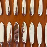 Christofle Dax model, fish cutlery