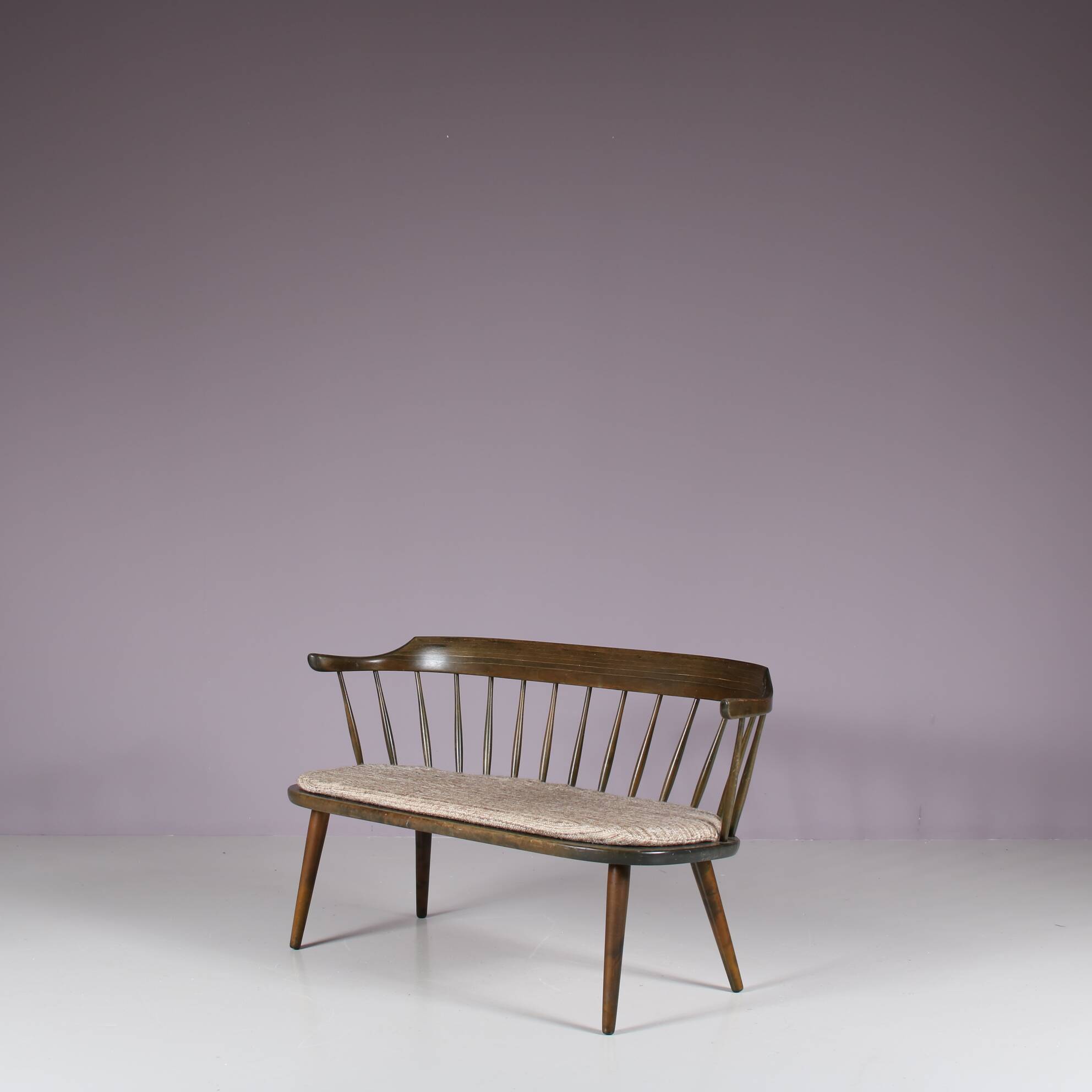1950s Yngve Ekstrom Bench for Småland, Sweden