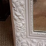 Louis Philippe mirror with patinated cartouche