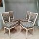 Set of 4 Louis XVI style chairs