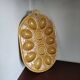 Vintage egg tray in glazed stoneware