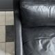 2 black leather Tecta chairs by Hans Konecke 1960s model D45