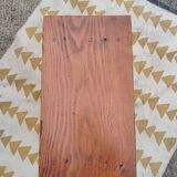 Small solid wood painter's bench