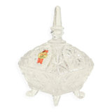 Vintage Crystal Bonbonniere Candy Dish West Germany