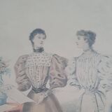 19th century fashion print
