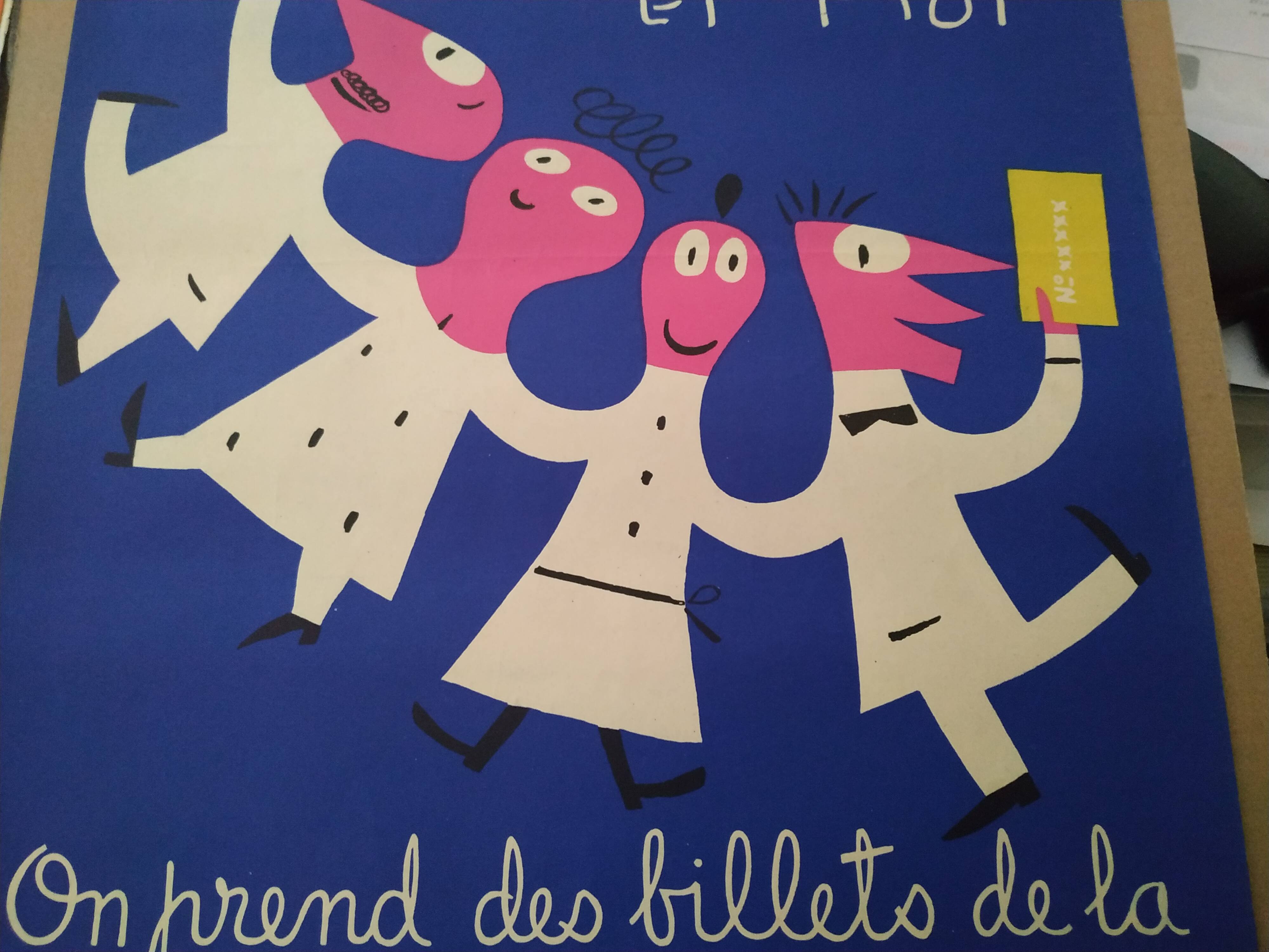 Former Grove National Lottery poster 1955