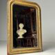 Miroir doré Louis Philippe du 19ème siècle