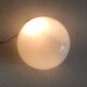Opaline globe ceiling or wall light, diameter 15 cm - mid-20th century