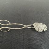 antique scissors asparagus ince - silver metal - decoration of a tower - France