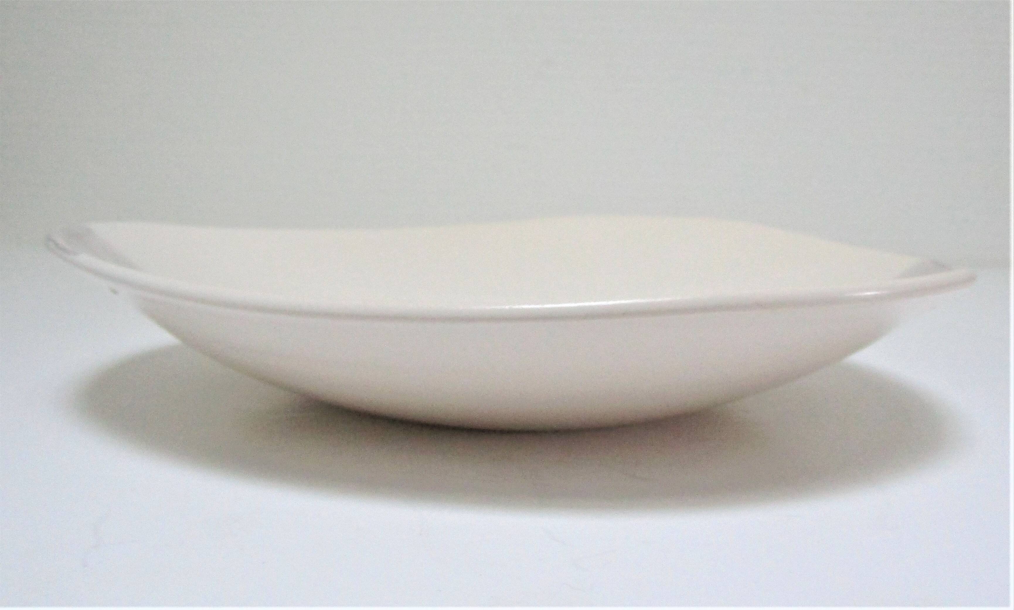 Ten Pornic design plates from the 60s, "Lotus" model