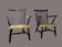 Set of 2 spindle back armchairs, Tapiovaara , Yngve Ekstrom style