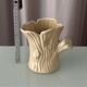 Vintage Italian Ceramic Tree Stump Vase – Bark Texture – Made in Italy