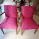 Pair of bridge chairs