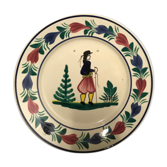 Quimper Plate
