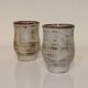 Pair of vintage Accolay ceramic vases signed