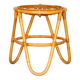 Rattan and bamboo stool 1950