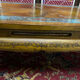 Chinese, Asian wooden coffee table nature peacock scene