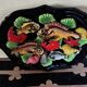 Vallauris wall decoration in polychrome ceramic, marine decor 1960.