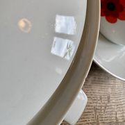 Lot de 3 plats de service vintages Scherzer Bavaria