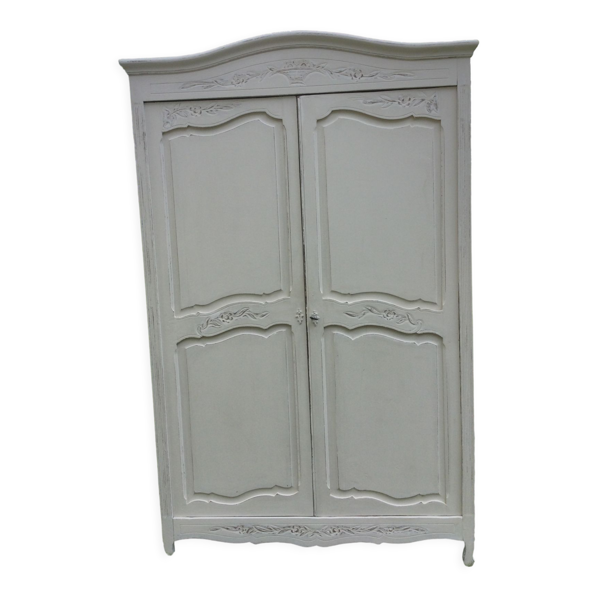 Old patinated cabinet