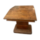 Double art deco oak desk