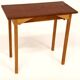 Teak bedside table, Glas & Trä, Sweden, 1960
