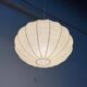 Modern mid-century Cocoon pendant lamp by Friedel Wauer for Goldkant Leuchten, Germany, 1960s.