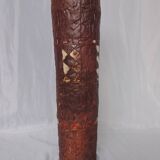 Terracotta vases with tribal decoration