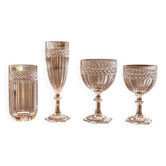 Service of 46 Villeroy & Boch Miss Desiree glasses – 4 sets