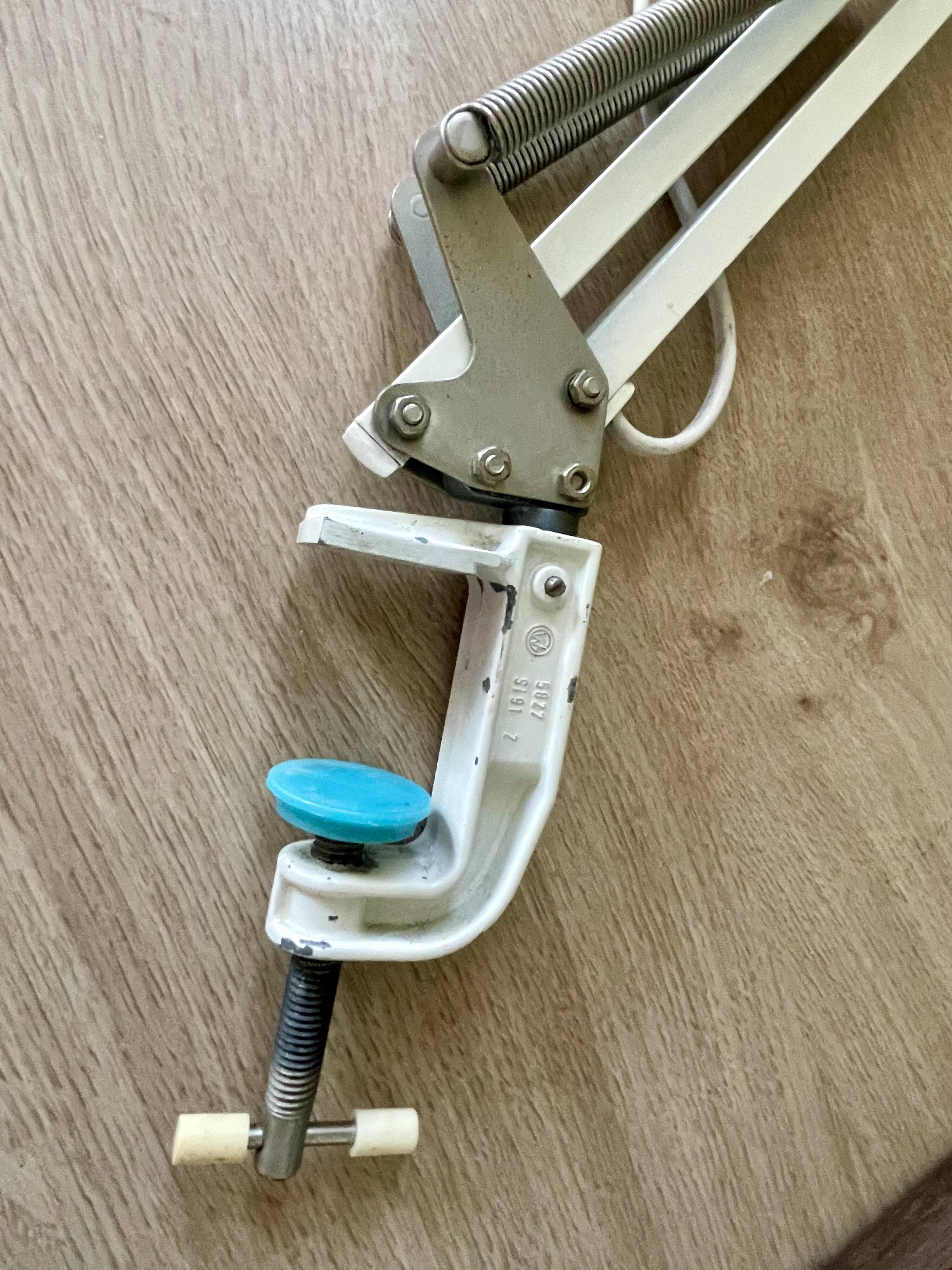 Lampe d’architecte Wechselstrom, lampe industrielle articulée RDA 70´s