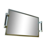 Bakélite handle mirror service tray