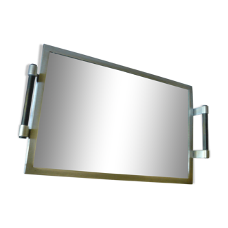 Bakélite handle mirror service tray