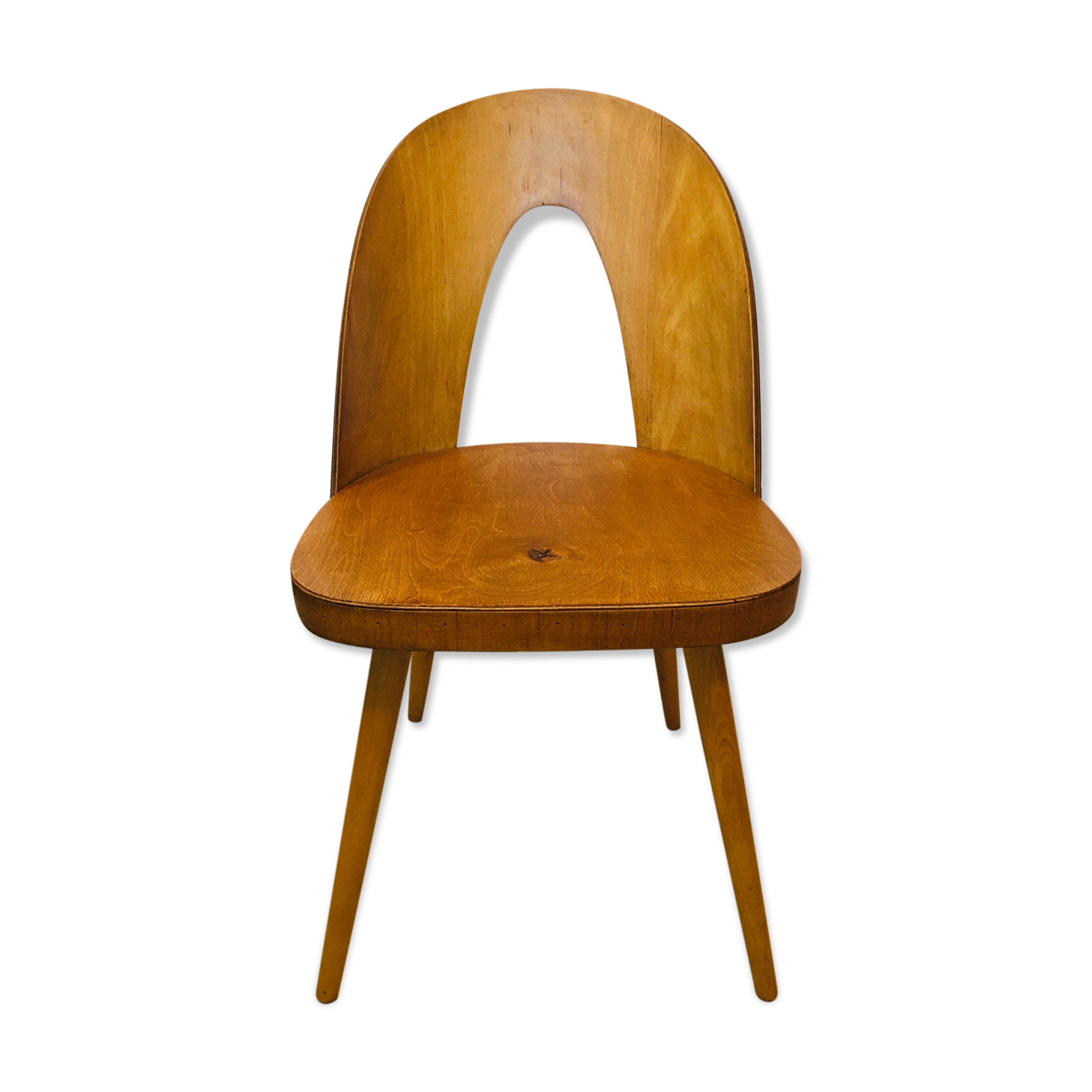 Wooden Chair from Antonin Suman 1960s