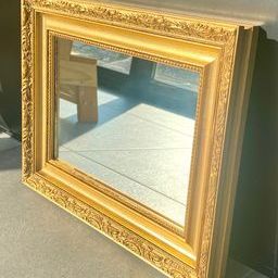 Mirror - gilded wood - décor classic moldings