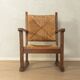 Brutalist armchair